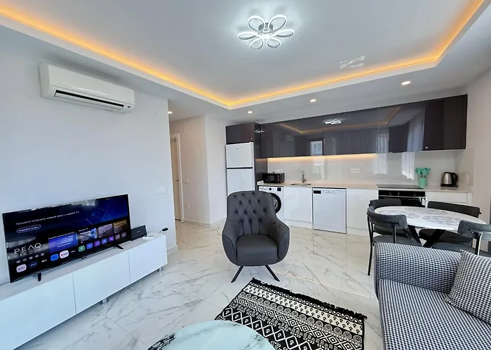 Sa Apartments! 150m To The Cleopatra Lägenhet Alanya